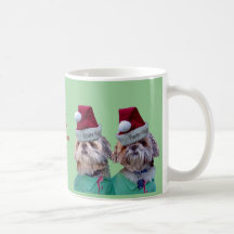 Joyeuse tasse de Joyeux Noël de Shih Tzus