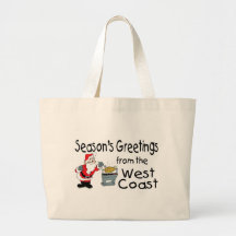 Joyeuses Fêtes de côte ouest de BBQ Sacs