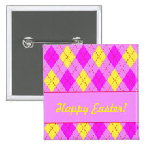 Joyeuses Pâques ! Bouton Badge
