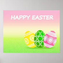 JOYEUSES PÂQUES POSTER