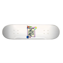 Joyeux anniversaire à moi garçon planches à roulettes customisées