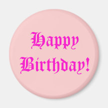 Joyeux anniversaire ! Aimant