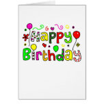 Joyeux anniversaire carte