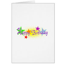 Joyeux anniversaire carte de vœux