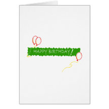 Joyeux anniversaire carte de vœux