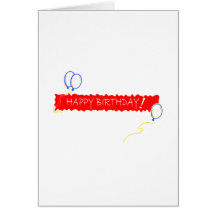 Joyeux anniversaire carte de vœux