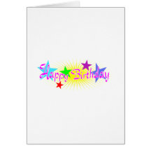 Joyeux anniversaire carte de vœux