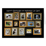 Joyeux anniversaire, carte nationale de jour de ch