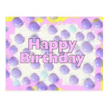 Joyeux anniversaire carte postale