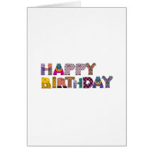 Joyeux anniversaire cartes de vœux