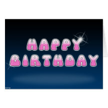 Joyeux anniversaire cartes de vœux