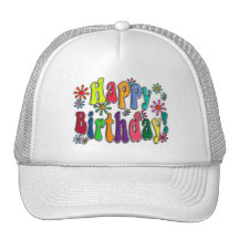 Joyeux anniversaire casquettes