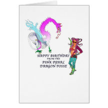 Joyeux anniversaire des femmes du Wack O Cartes De Vœux