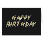 Joyeux anniversaire électrique cartes de vœux