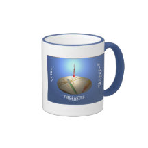 Joyeux anniversaire, et Pâques. Tasse