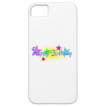Joyeux anniversaire étuis iPhone 5