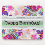 Joyeux anniversaire !  Mousepad Tapis De Souris