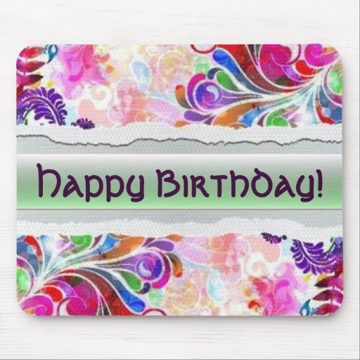 Joyeux anniversaire !  Mousepad Tapis De Souris