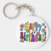 Joyeux anniversaire porte-clé