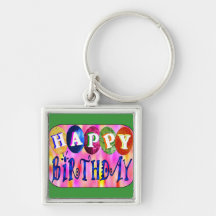 Joyeux anniversaire porte-clefs