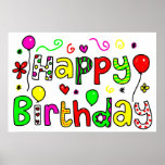 Joyeux anniversaire posters