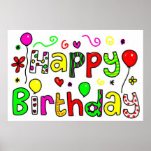 Joyeux anniversaire posters