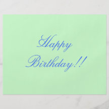 Joyeux anniversaire ! ! prospectus