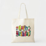 Joyeux anniversaire sac fourre-tout