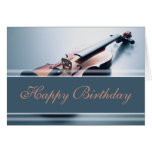 Joyeux anniversaire - violon cartes