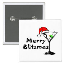 Joyeux Blitzmas Badge Avec Épingle