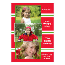 Joyeux carte photo de vacances de sentiments faire-parts