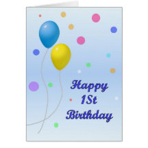 Joyeux ęr anniversaire carte de vœux