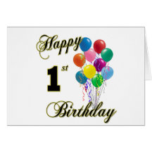 Joyeux ęr anniversaire carte de vœux