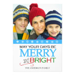 Joyeux et lumineux carte photo du flocon de neige  invitations