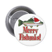 Joyeux Fishmas badges publicitaires