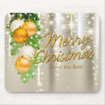 Joyeux Noël 53 options de Mousepad Tapis De Souris