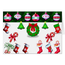Joyeux Noël # 9 _Card_by Elenne Carte De Vœux