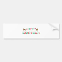 JOYEUX NOËL AUTOCOLLANT POUR VOITURE