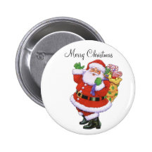 Joyeux Noël Badge Avec Épingle