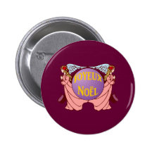 Joyeux Noël Badge Avec Épingle