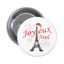 Joyeux Noel Badges Avec Agrafe