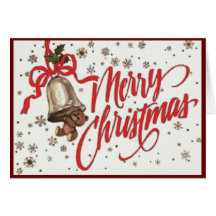 Joyeux Noël Bell Carte
