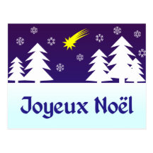 Joyeux Noël Carte Postale