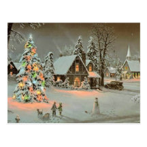 Joyeux Noël Carte Postale