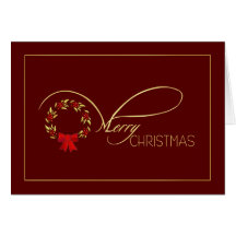 Joyeux Noël - cartes de Noël élégantes