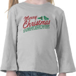 Joyeux Noël - célébrez l'anniversaire de Jésus T-shirt