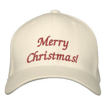 Joyeux Noël ! Chapeau brodé