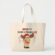 Joyeux Noël de Christmoose Sacs En Toile