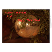 Joyeux Noël et bonne année Cartes De Vœux