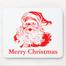 Joyeux Noël le père noël Mousepad Tapis De Souris